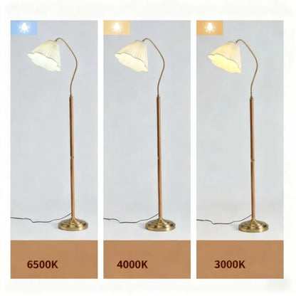 Retro Fabric Floor Lamp