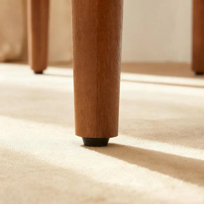 Modern Nordic Bedside Table - Solid Oak Wood