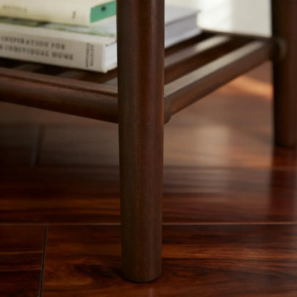 Norway Style Walnut Side Table